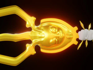 Konjiki Ashisogi Jizo 3D Model