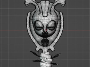 Konjiki Ashisogi Jizo Model 3D