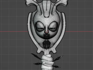 Konjiki Ashisogi Jizo 3D Model