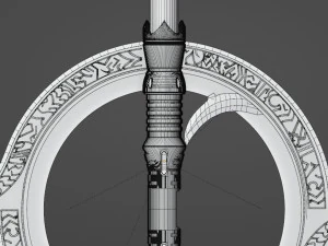 Seventh Sister Lightsaber 3D Model