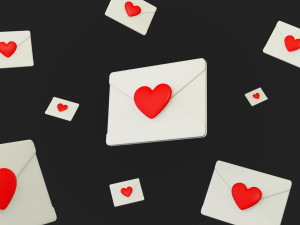 Cartoon Heart Pack 3D Model