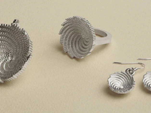 Fermatcylinderring-pendantflat-pendant-earring-bracelet 3D Model .c4d .max .obj .3ds .fbx .stl .blend 