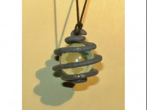 SpiralMarblePendant 3D Model