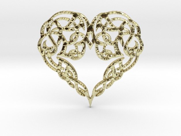 Heartpendant Modelo 3D .c4d .max .obj .3ds .fbx .stl .blend 