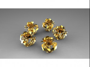 Flower Ring Modelo 3D