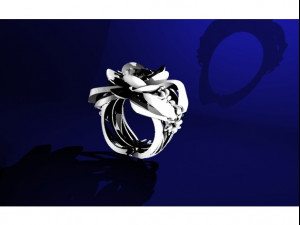 Flower Ring Modelo 3D