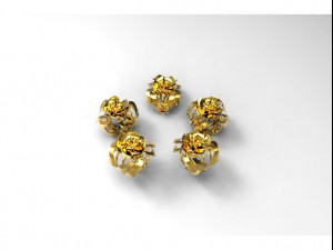 Flower Ring Modelo 3D