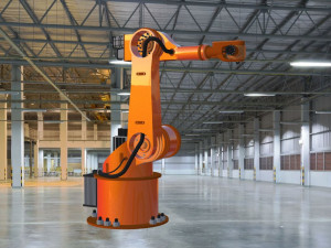 Industrial arm robot 3D Model