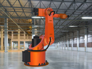 Industrial arm robot 3D Model