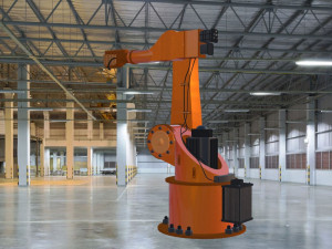 Industrial arm robot 3D Model