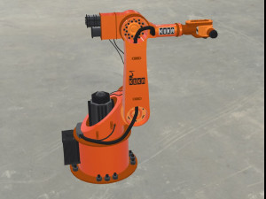 Industrial arm robot 3D Model