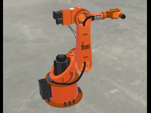 Industrial arm robot 3D Model