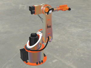 Industrial arm robot 3D Model