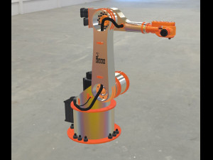 Industrial arm robot 3D Model
