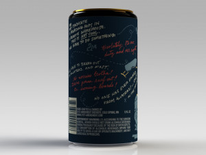 Aluminum can 3D Model