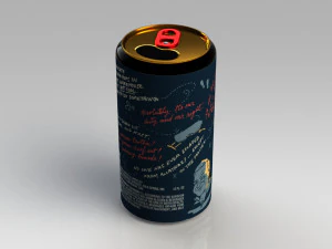 Aluminum can 3D Model