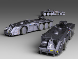 Weapon machine Model 3D