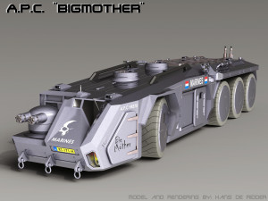 Weapon machine Model 3D