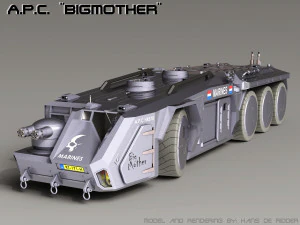 Weapon machine 3D Model