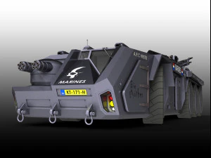 Weapon machine 3D Model