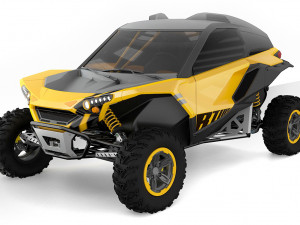 Buggy-side-by-side-b-toad 3D Model
