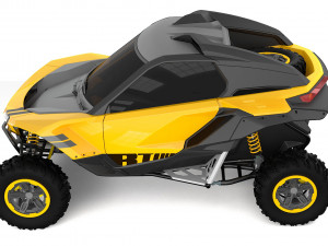 Buggy-side-by-side-b-toad Modello 3D