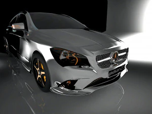 Мерседес 3D Модель