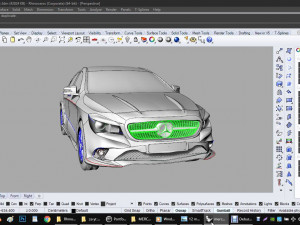 Mercedes 3D 모델