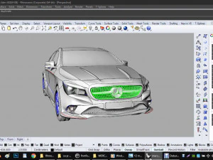 Мерседес 3D Модель