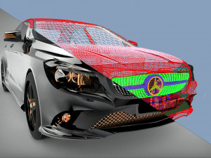Mercedes 3D 모델