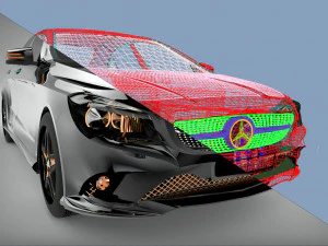 Мерседес 3D Модель