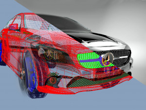 Mercedes 3D 모델