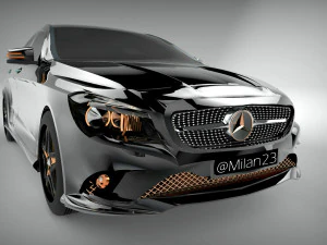 Мерседес 3D Модель