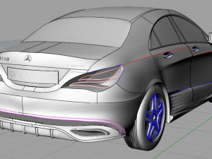 Mercedes 3D 모델
