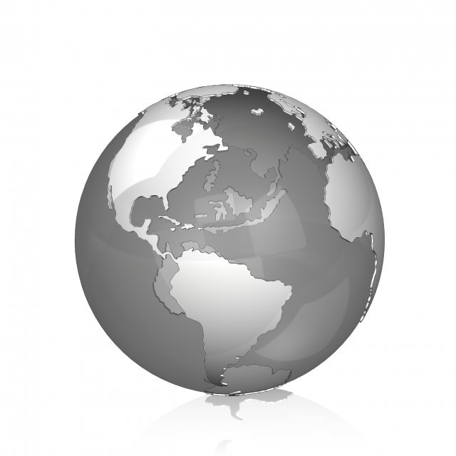 Earth Model 3D .c4d .max .obj .3ds .fbx .stl .blend 