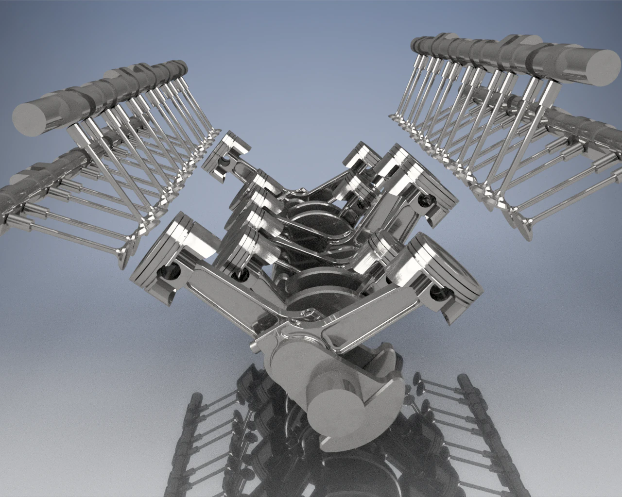 Engine 3D Model .c4d .max .obj .3ds .fbx .stl .blend 