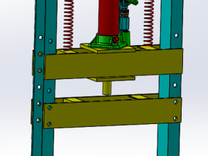 Hydraulic-press 3D Model