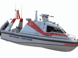 Military-boat Modelo 3D