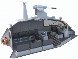 Military-boat Modelo 3D