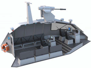 Military-boat 3D Model