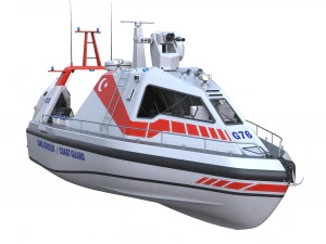 Military-boat 3D Model