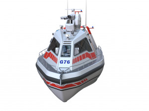 Military-boat Modelo 3D