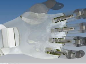 Bionic-hand 3D-Modell