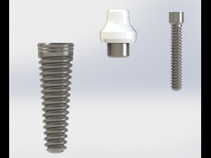 Dental implant 3D Модель