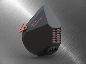 ワンウェイバルブ 3Dモデル