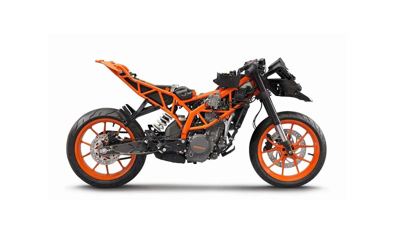 Yamaha-fz-frame reverse-engineering 3D Model .c4d .max .obj .3ds .fbx .stl .blend 