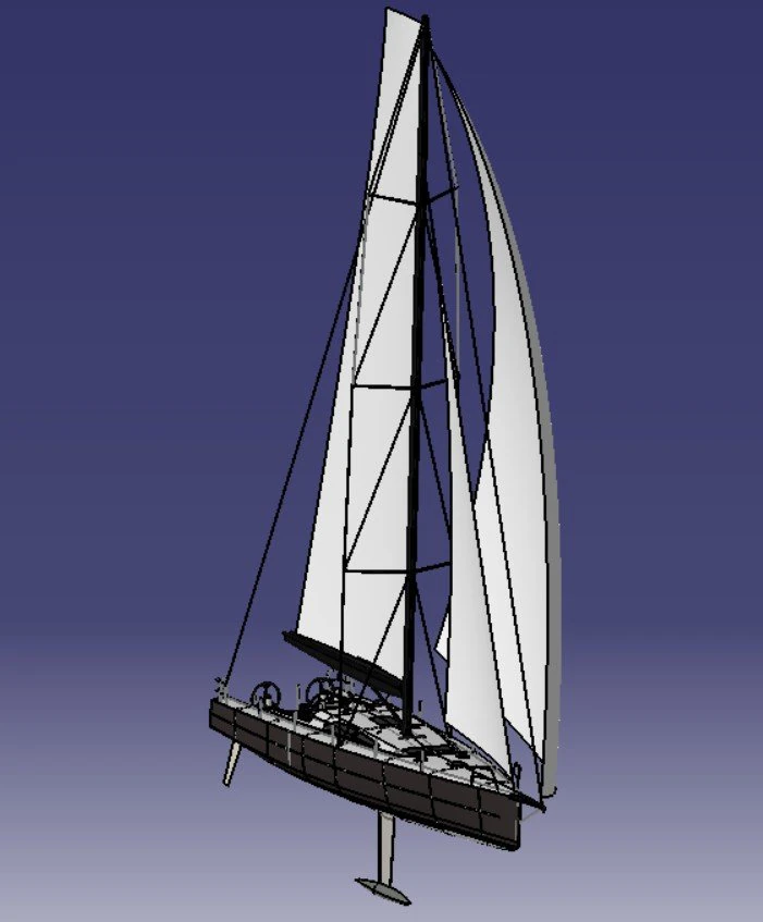 Ship beauty 3D Model .c4d .max .obj .3ds .fbx .stl .blend
