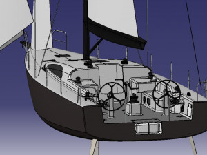 Ship beauty 3D मॉडल
