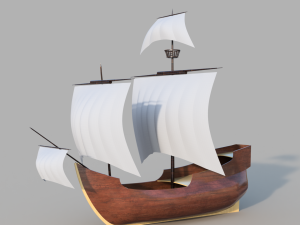 Ship beauty 3D मॉडल