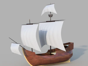 Ship beauty 3D Model